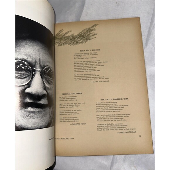1964 Motive Magazine Methodist Student Movement Poetry, Art, Politics SC Death - Picture 6 of 6